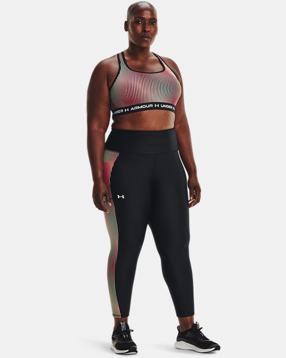 Damen HeatGear® Armour Panel Ankle-Leggings, Black, pdpMainDesktop image number 2